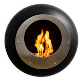 CACH Fires Cocoon Feuer Cocoon Ethanol Kamin Vellum, Schwarz, Leistung: 3 kW