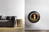 CACH Fires Cocoon Feuer Cocoon Ethanol Kamin Vellum, Schwarz, Leistung: 3 kW