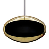 CACH Fires Cocoon Aeris, poliertes Messing, Ethanol-Hängekamin, exklusives Design, bis zu 5 Stunden Brenndauer, 3 kW.