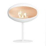 CACH Fires Cocoon Aeris, Bioethanol-Kamin in Weiß, Deckenkamin, Leistung: 3 kW, elegantes und modernes Design