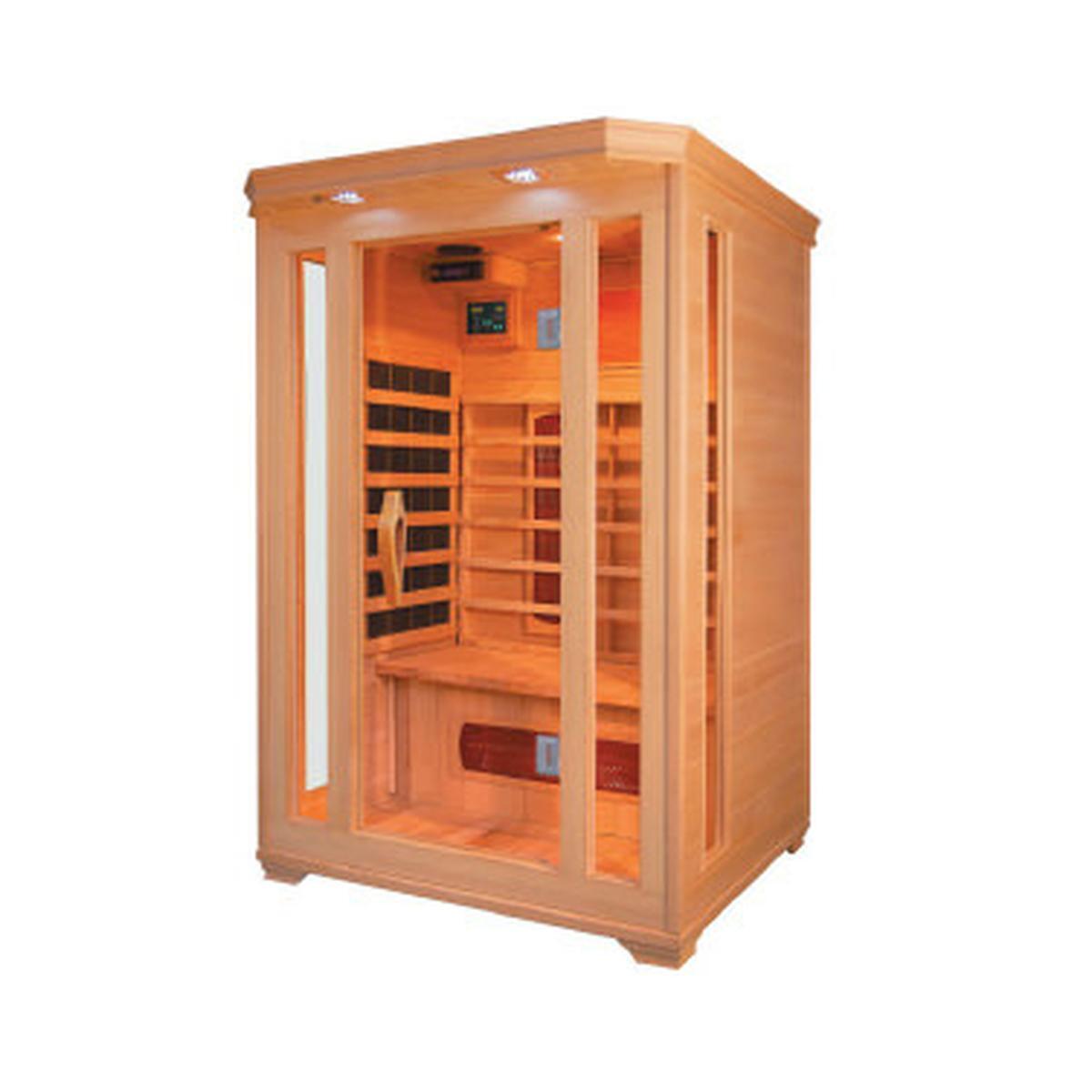 Purehaven Infrarotkabine aus kanadischem Hemlock Holz