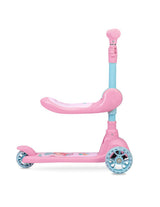 MoMi KIURU 2-in-1 Balance-Roller – Leichter Kinder-Scooter mit LED-Rädern, selbstbalancierend