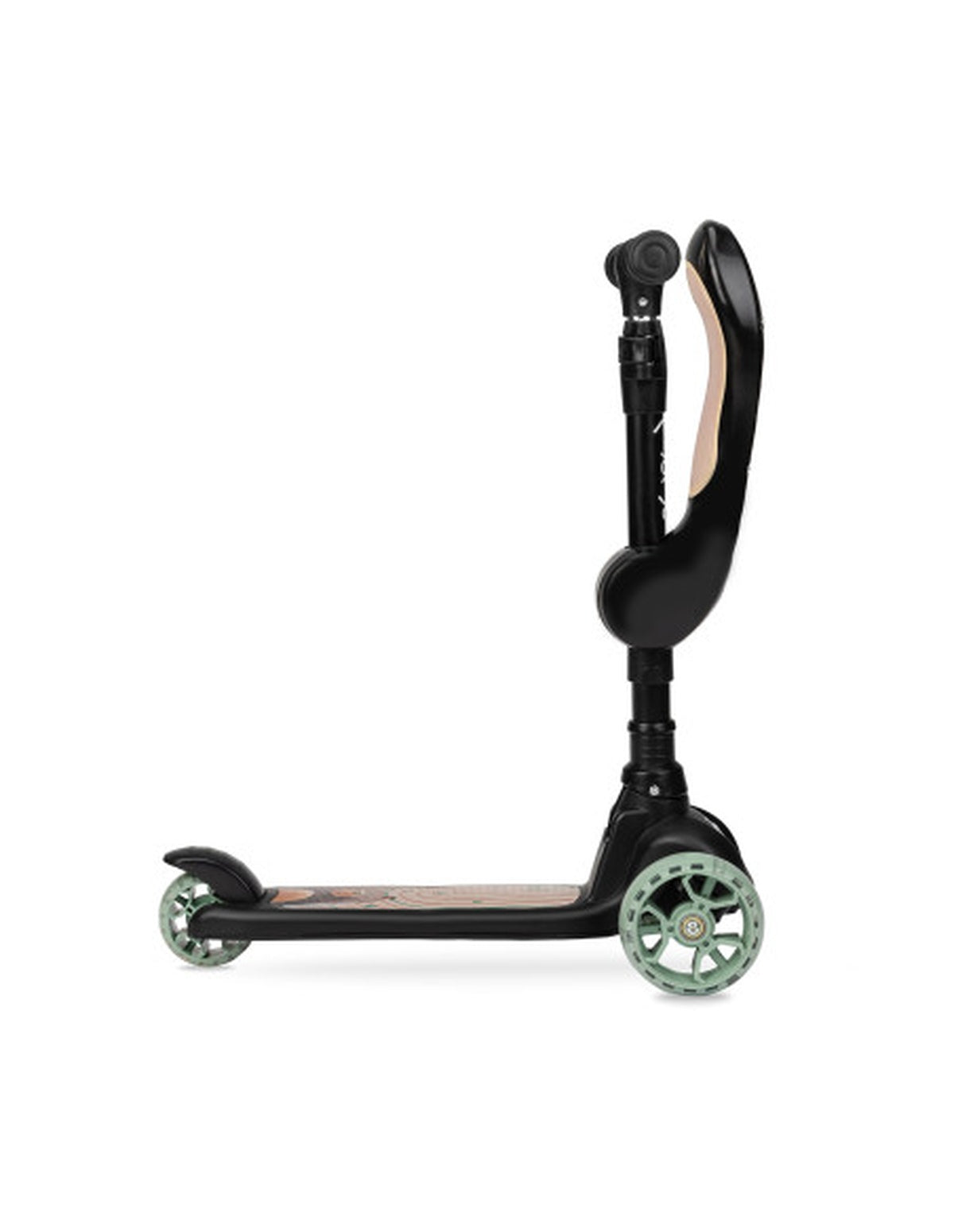 MoMi KIURU 2-in-1 Balance-Roller in verschiedenen Farben – Leichter Kinder-Scooter mit LED-Rädern, selbstbalancierend