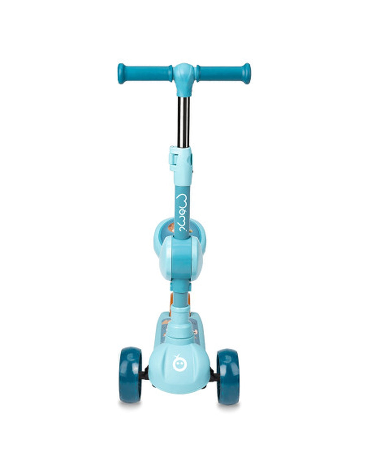 MoMi KIURU 2-in-1 Balance-Roller für Kinder – Mit leuchtenden Elementen, Scooter & Laufrad in einem