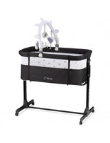 MoMi REVO 2in1 Kinderbett in verschiedenen Farben – Flexibles Beistellbett mit 6 Höhenstufen