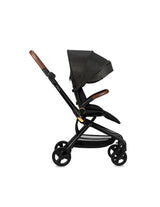 MoMi ADELLE Kinderwagen schwarz-gold, leicht, wendig