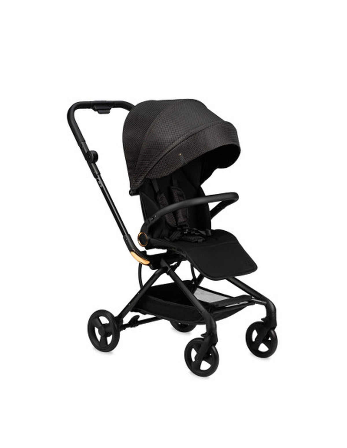 MoMi ADELLE Kinderwagen schwarz, leicht, wendig