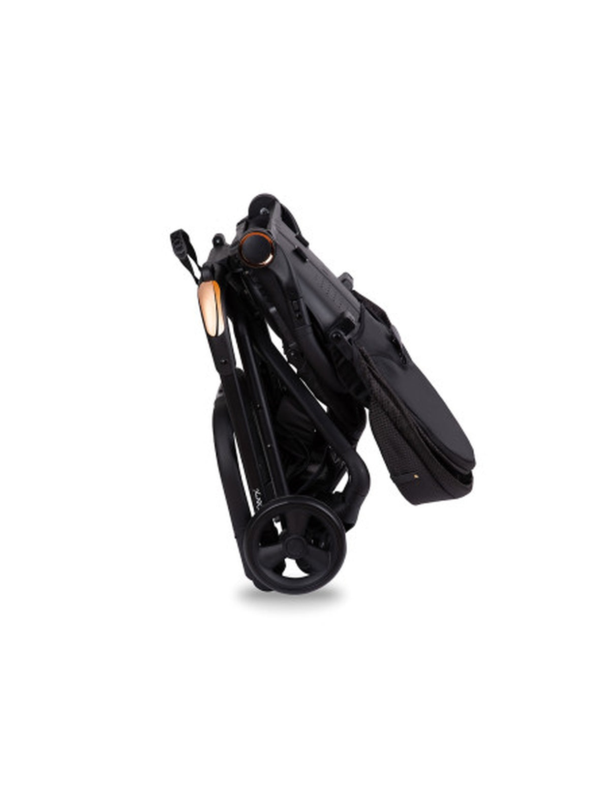 MoMi ADELLE Kinderwagen schwarz, leicht, wendig
