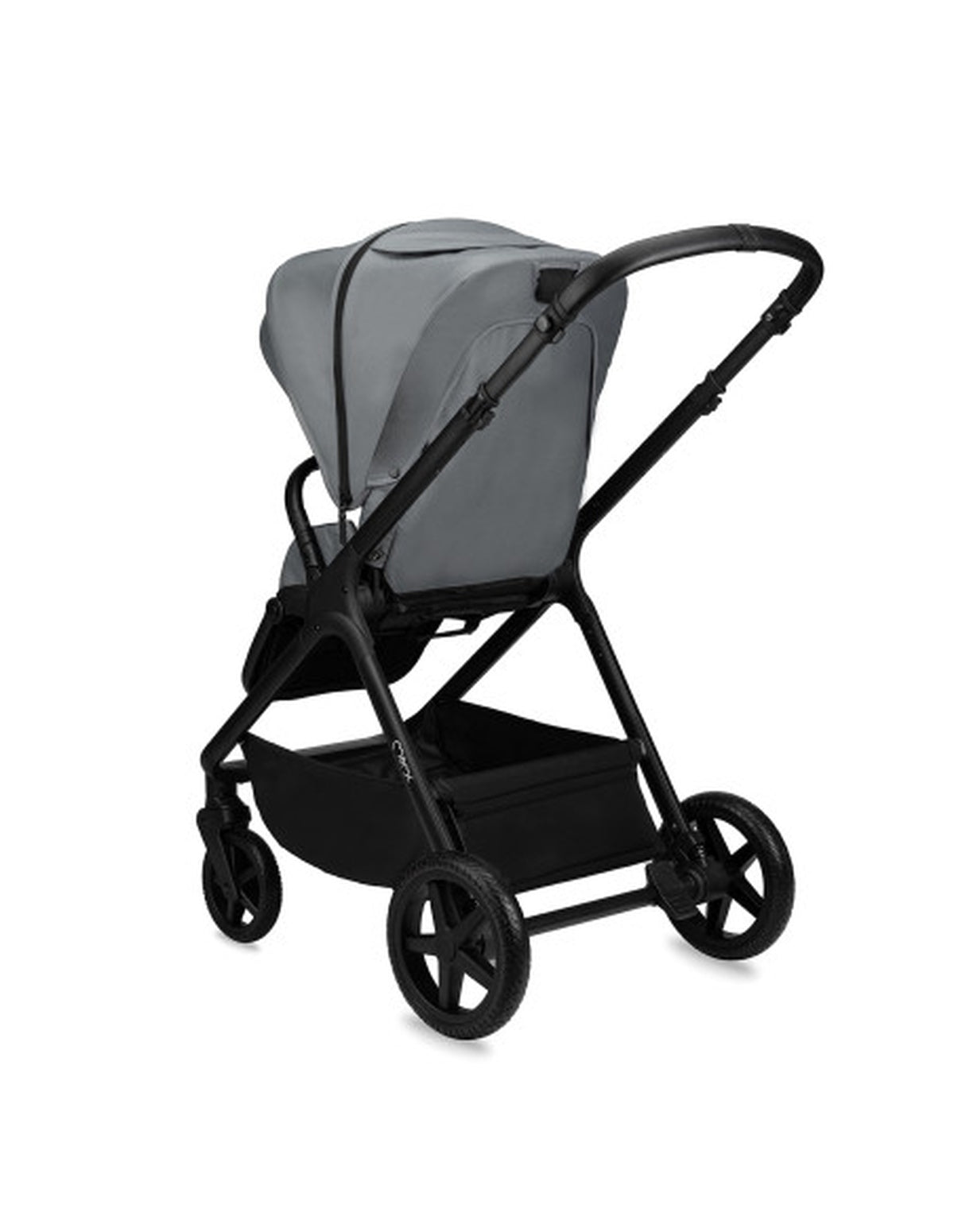 MoMi GISELLE 2in1 Kinderwagen in Grau – mit verstellbarer Funktion