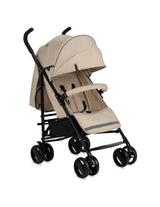 MoMi AKIRA Kinderwagen in Beige - leicht, wendig, mit Faltmechanismus