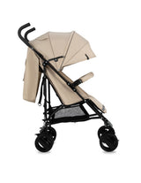 MoMi AKIRA Kinderwagen in Beige - leicht, wendig, mit Faltmechanismus