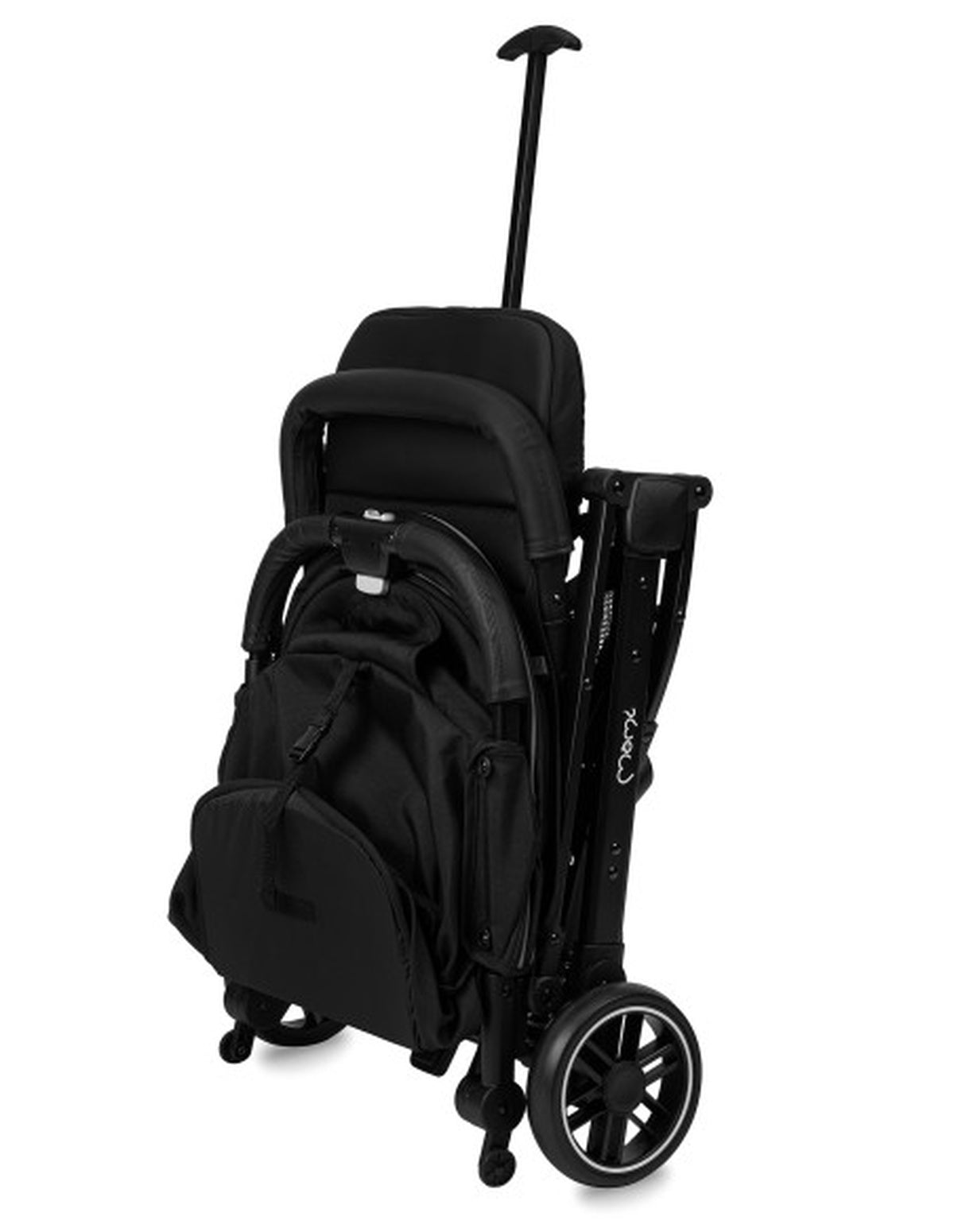 MoMi ESTELLE LIGHT Buggy Schwarz - leicht, wendig, kompakt, mit Griff