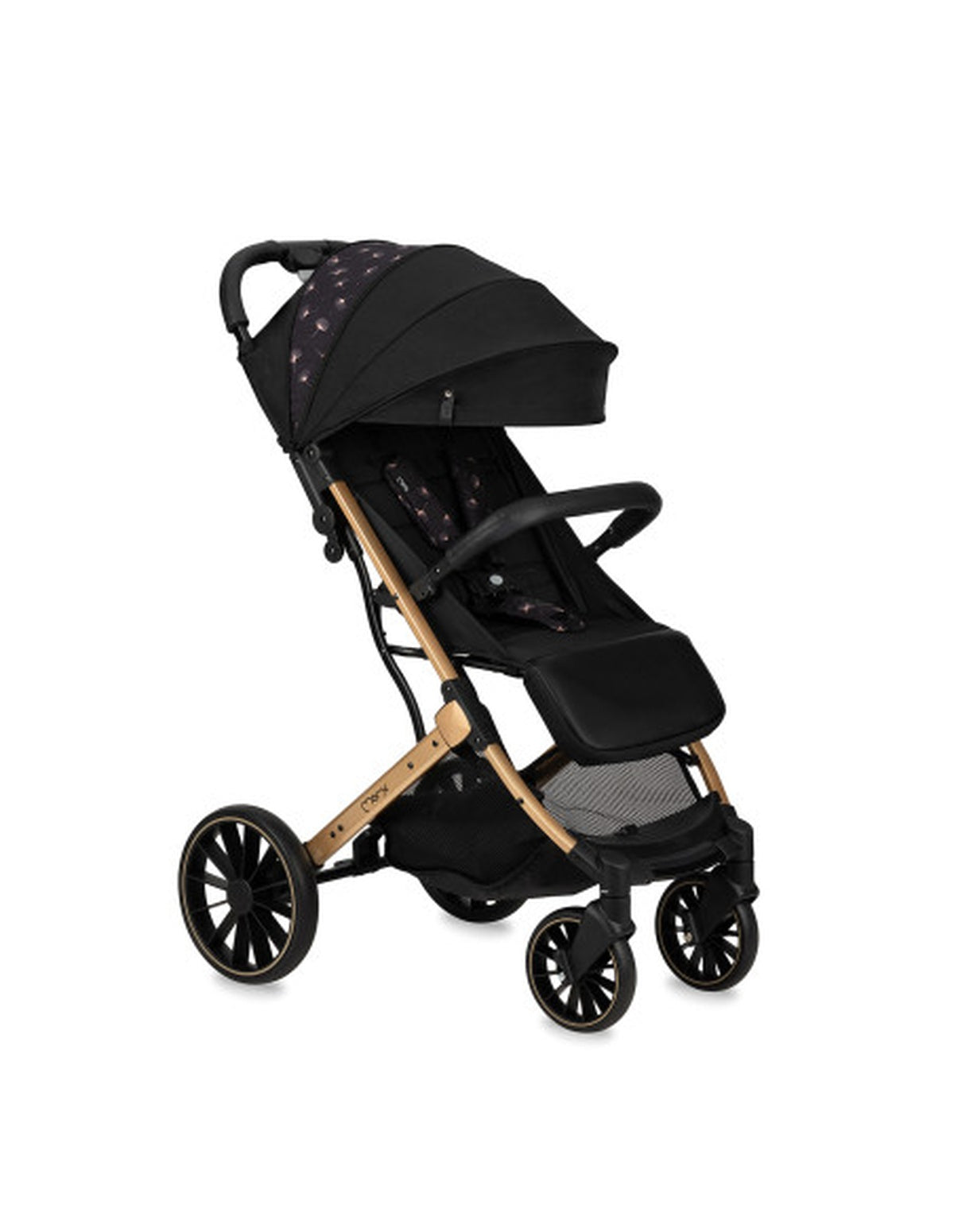 MoMi ESTELLE PLUS LIGHT Buggy in Schwarz - leicht, wendig, anpassbar