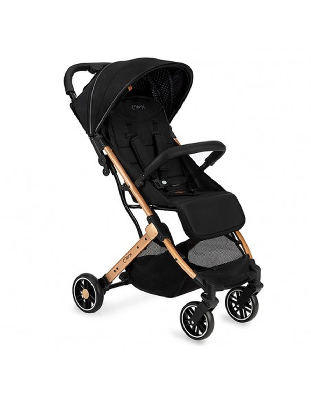 MoMi ESTELLE Buggy in Schwarz - leicht, wendig und verstellbar