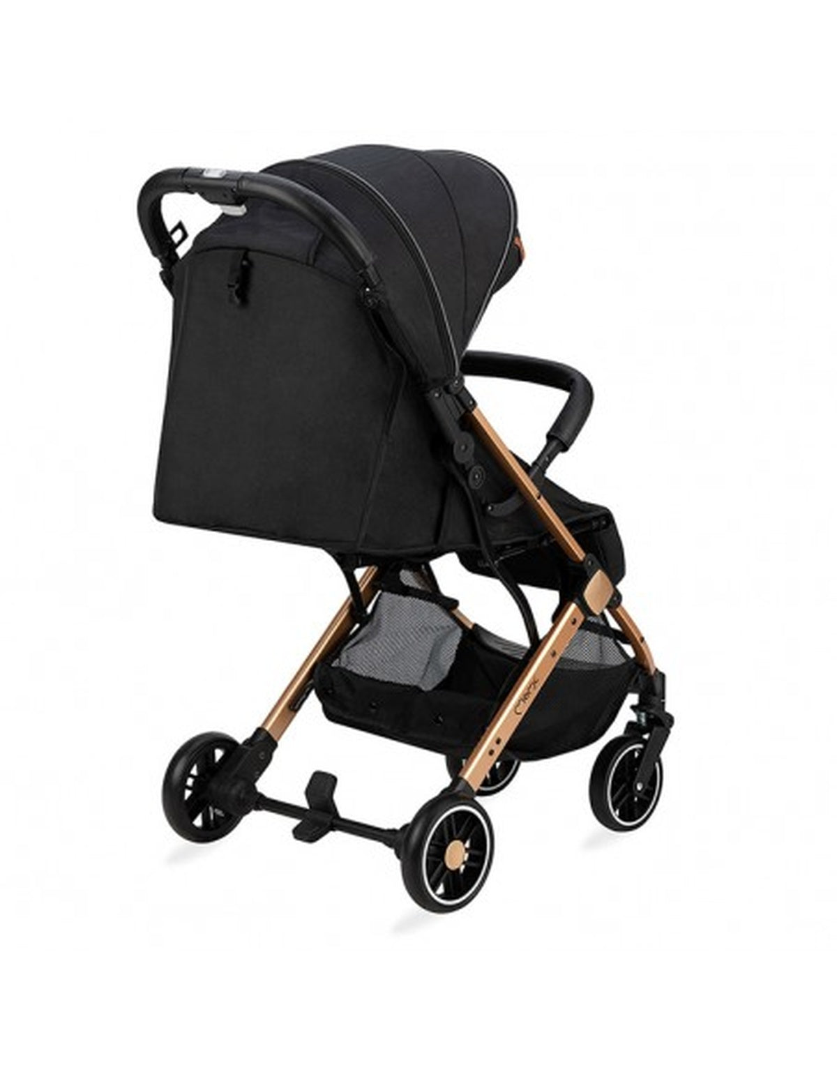 MoMi ESTELLE Buggy in Schwarz - leicht, wendig und verstellbar