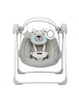 MoMi LISS Babywippe in verschiedenen Farben mit automatischer Swing-Funktion und Spielzeugen