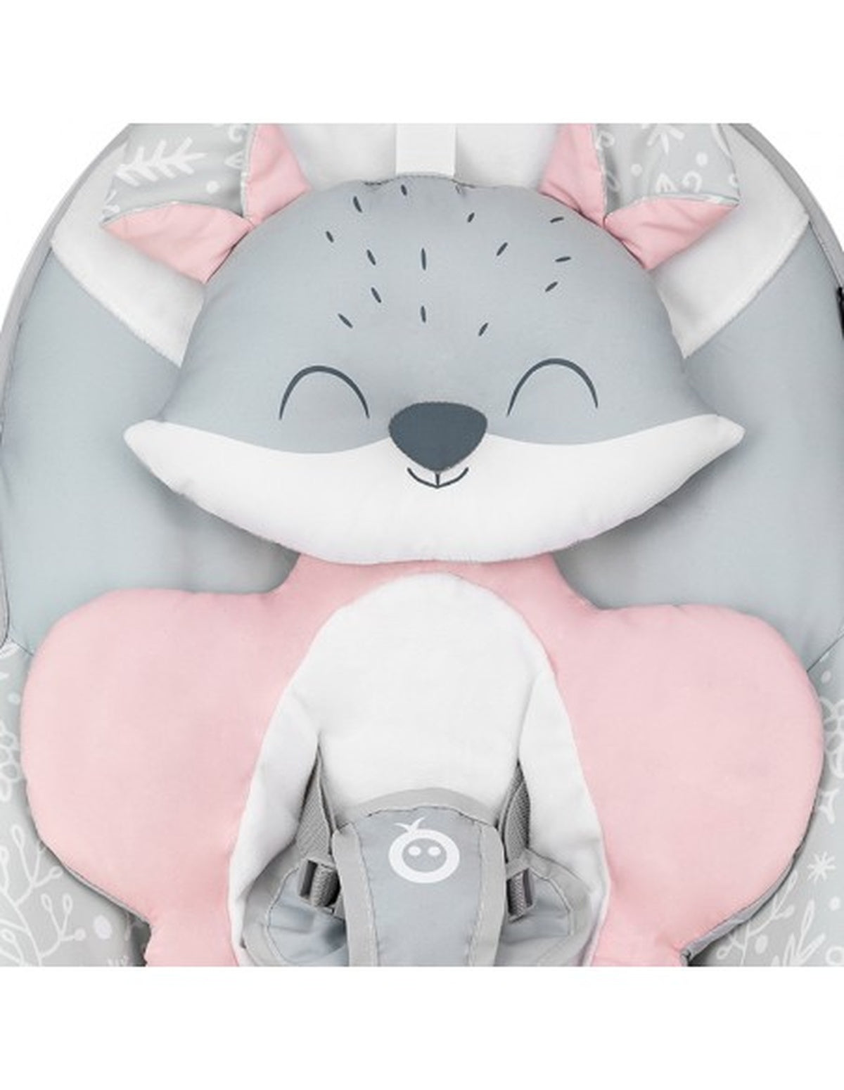 MoMi LUIS Babywippe in verschiedenen Farben mit Vibrationen, Melodien und weicher Einlage