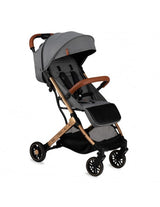 MoMi ESTELLE Buggy GOLD – leicht, kompakt, mit verstellbarem Verdeck