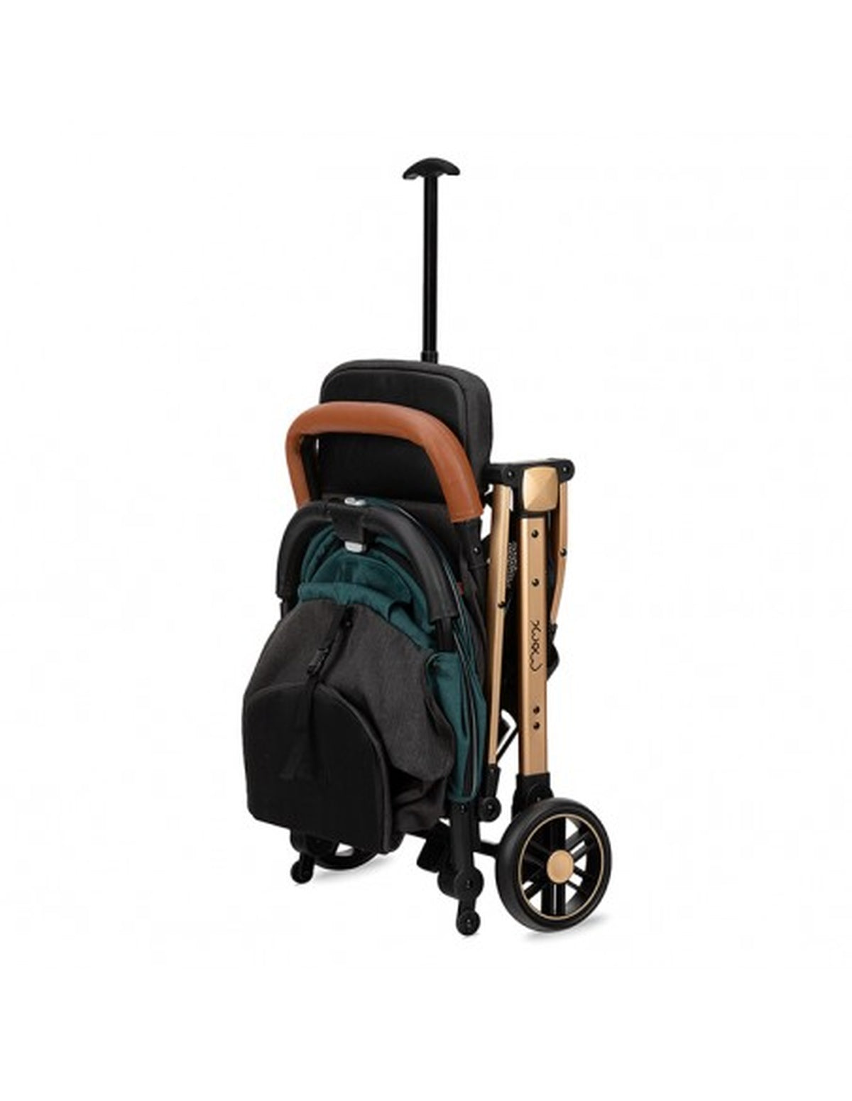 MoMi ESTELLE Buggy GOLD - leicht, kompakt, mit verstellbarem Verdeck