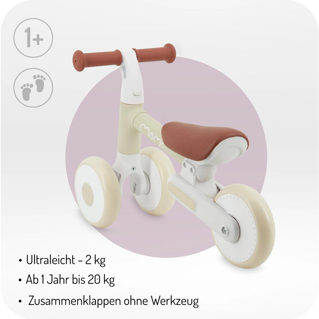 Ultraleichter Kinderroller mit klappbarem Design und ergonomischem Sitz