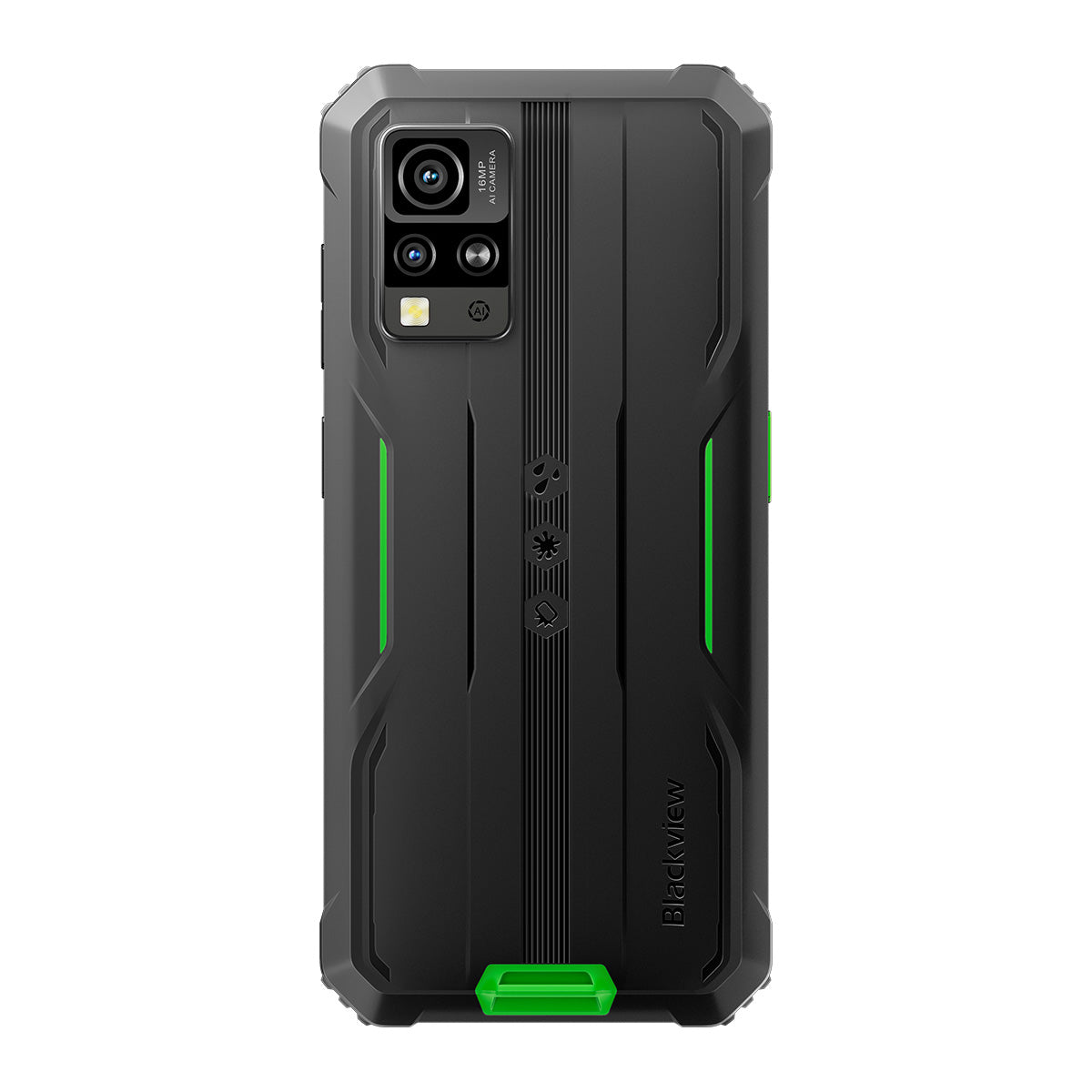 Blackview BV4800SE Outdoor Smartphone – Rückseite frontal