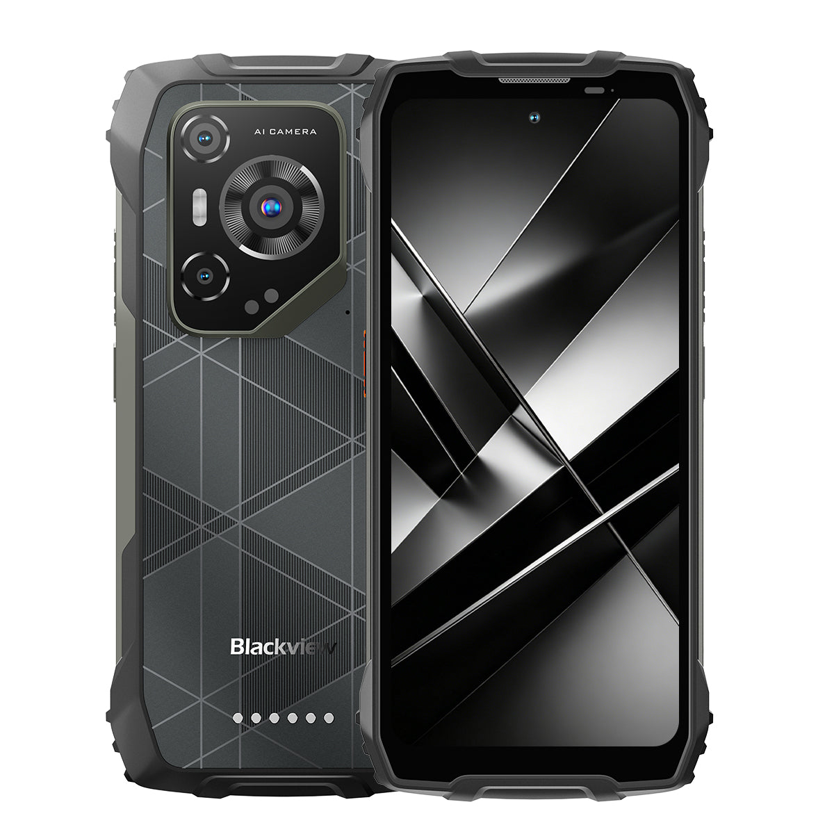 Blackview BL7000 Pro Black Anischt beider Seiten