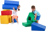 Set 21 Spielbauklötze IGLU 10 XL - Kreative XXL Softbausteine - Motorikförderung für Kinder