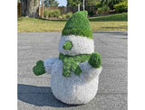 AniPlants Grasfigur Schneemann 60 cm im Garten