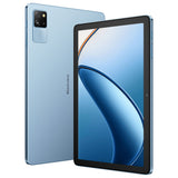 Blackview Tab 60 blau Vorder- und Rückseite – 10,1 Zoll Android 15 Tablet mit Dual-Kamera und schlankem Design