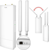 7links WLR-1260 Outdoor WLAN-Repeater – WiFi 6, 3000 Mbit/s, PoE, IP65, bis 150 m Reichweite