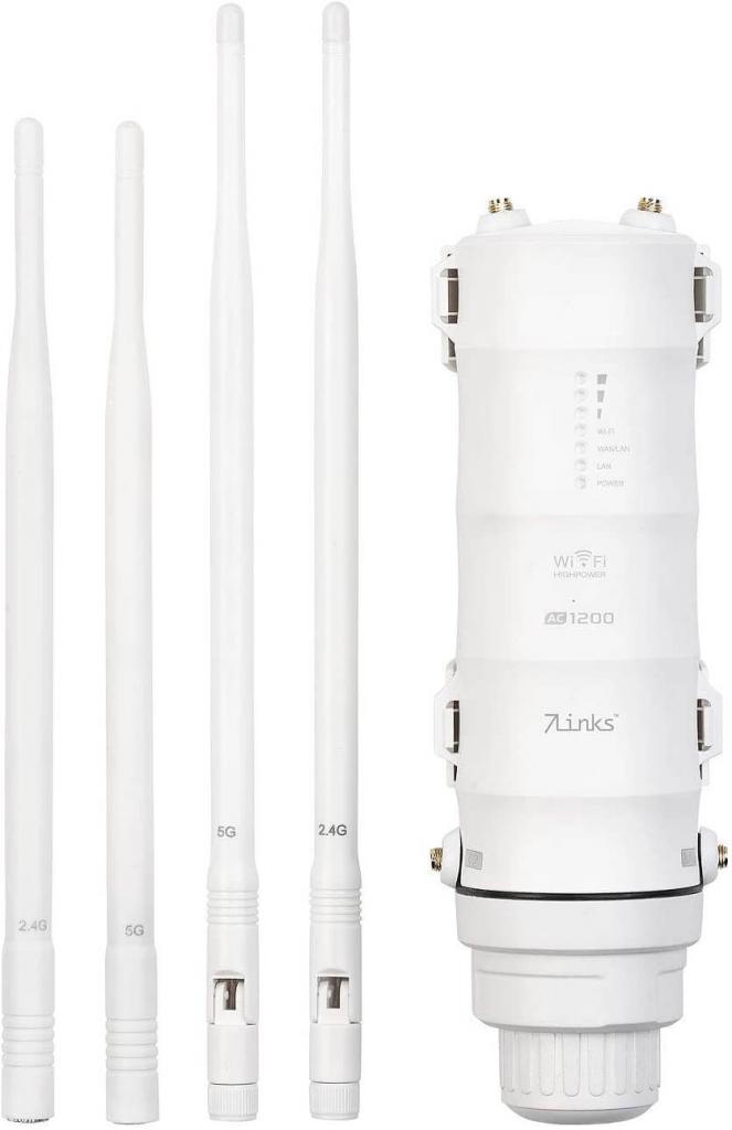 7links Outdoor WLAN Repeater WLR-1200 Einzelteile