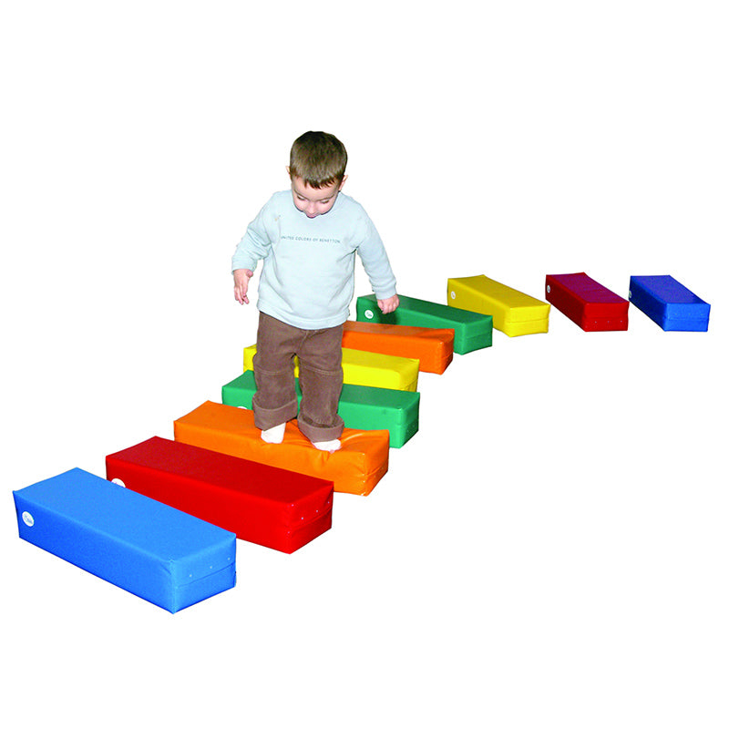 Sumo Didactic - Softbausteine Set für Kinder von 3–6 Jahren – 5-tlg. Motorikspielzeug für Kindergarten & Zuhause | Hygienisch, robust & waschbar | Fördert Bewegung & Koordination