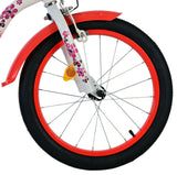 Volare Lovely Kinderfahrrad – Mädchen – 18 Zoll – Rot Weiß