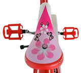Volare Lovely Kinderfahrrad – Mädchen – 18 Zoll – Rot Weiß