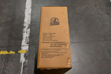 Braune Kartonverpackung mit Produktinformationen und Lizenzdetails