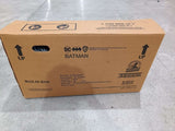 Braune Kartonbox mit Batman-Motiv und Gewichtshinweis bis 60 kg