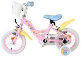 Volare Disney Stitch Kinderfahrrad – Mädchen – 12 Zoll – Zwei Handbremsen – Rosa