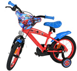 Volare Marvel Spider-Man Kinderfahrrad - Jungen - 14 Zoll - Rot/Blau