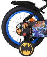 Volare Batman Kinderfahrrad - Jungen - 14 Zoll - Schwarz