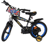 Volare Batman Kinderfahrrad - Jungen - 14 Zoll - Schwarz - Zwei Handbremsen