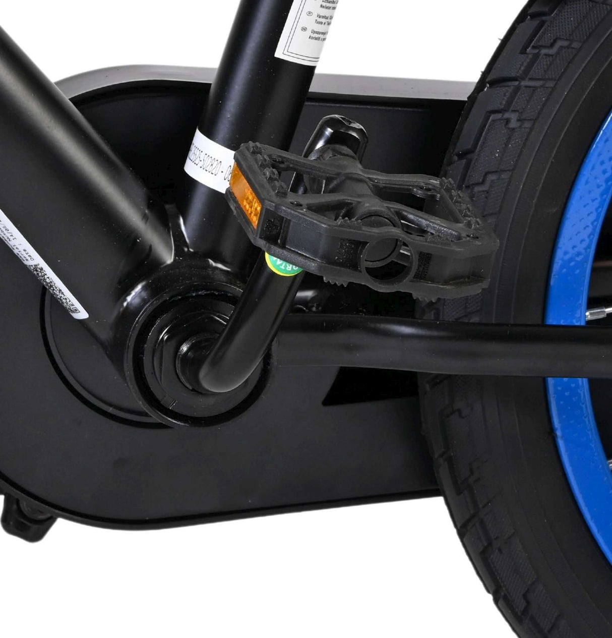 Volare Batman Kinderfahrrad - Jungen - 14 Zoll - Schwarz - Zwei Handbremsen