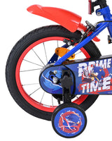 Kinderfahrrad Nahaufnhame vom Reifen in Schwarz/Rotfarben