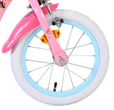 Volare Disney Princess Kinderfahrrad - Mädchen - 14 Zoll - Rosa