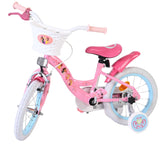 Volare Disney Princess Kinderfahrrad - Mädchen - 14 Zoll - Rosa