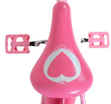 Volare Disney Princess Kinderfahrrad - Mädchen - 14 Zoll - Rosa - Zwei Handbremsen