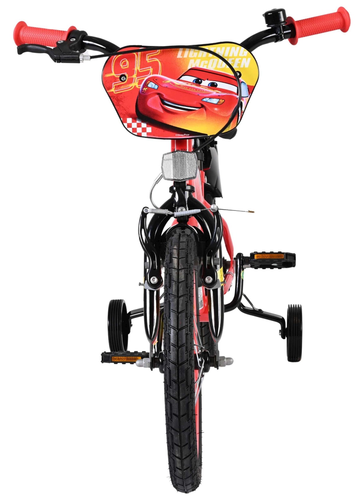 Volare Disney Cars Kinderfahrrad - Jungen - 16 Zoll - Rot