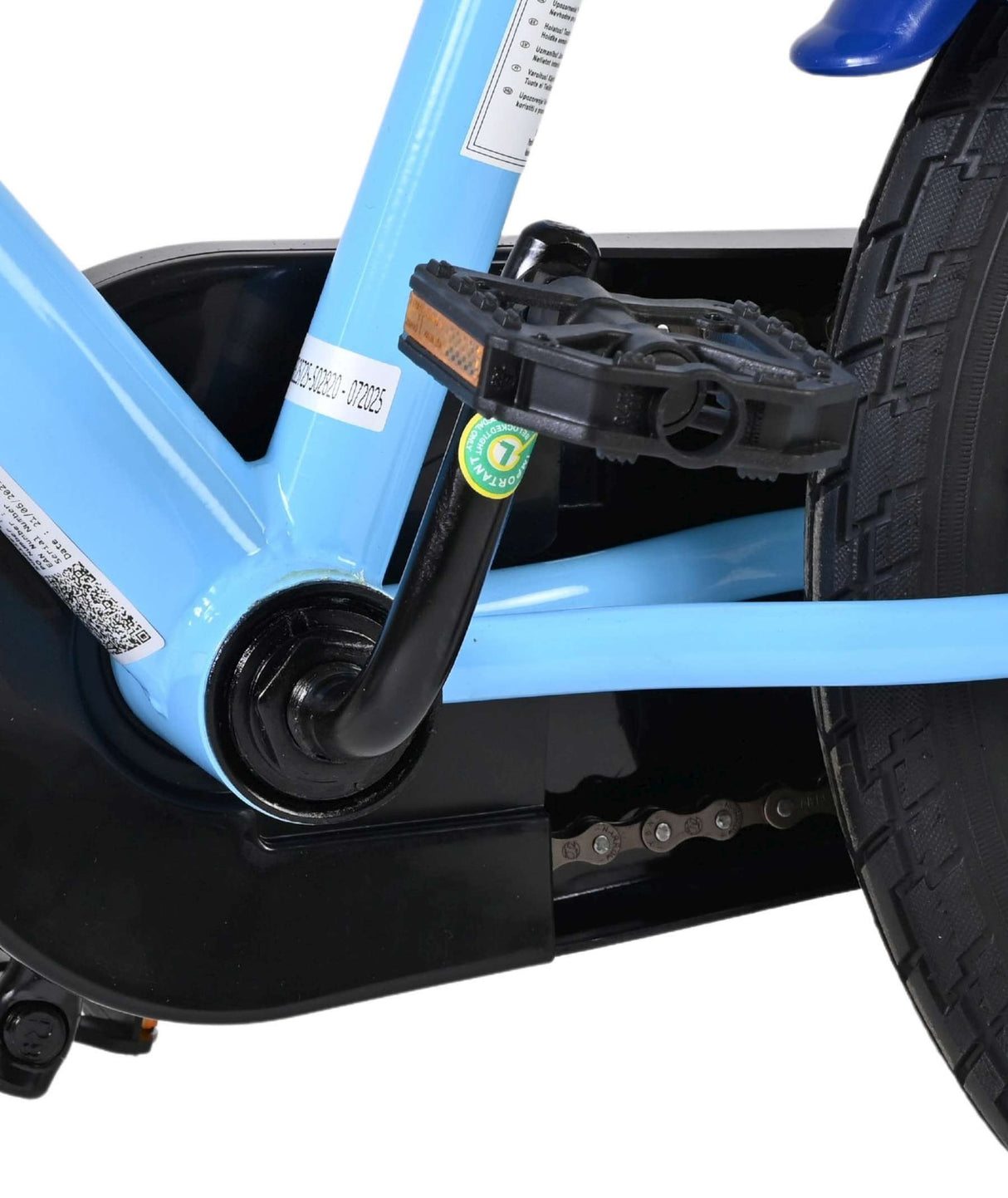 Volare Spidey Kinderfahrrad - Jungen - 16 Zoll - Blau