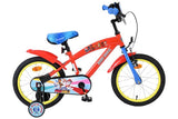 Volare Paw Patrol Kinderfahrrad - Jungen - 16 Zoll - Rot Blau