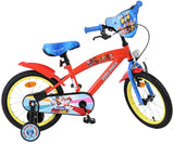 Volare Paw Patrol Kinderfahrrad - Jungen - 16 Zoll - Rot Blau