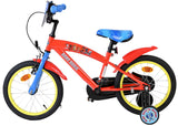 Volare Paw Patrol Kinderfahrrad - Jungen - 16 Zoll - Rot Blau